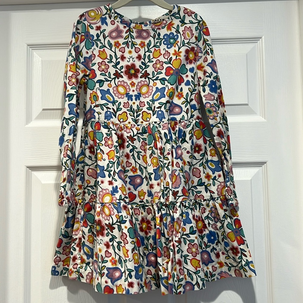 Mini Boden girls fall dress size 7-8